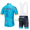 Fietskleding (Fietsshirt + Korte Koersbroek) 2020 Astana Pro Team N001